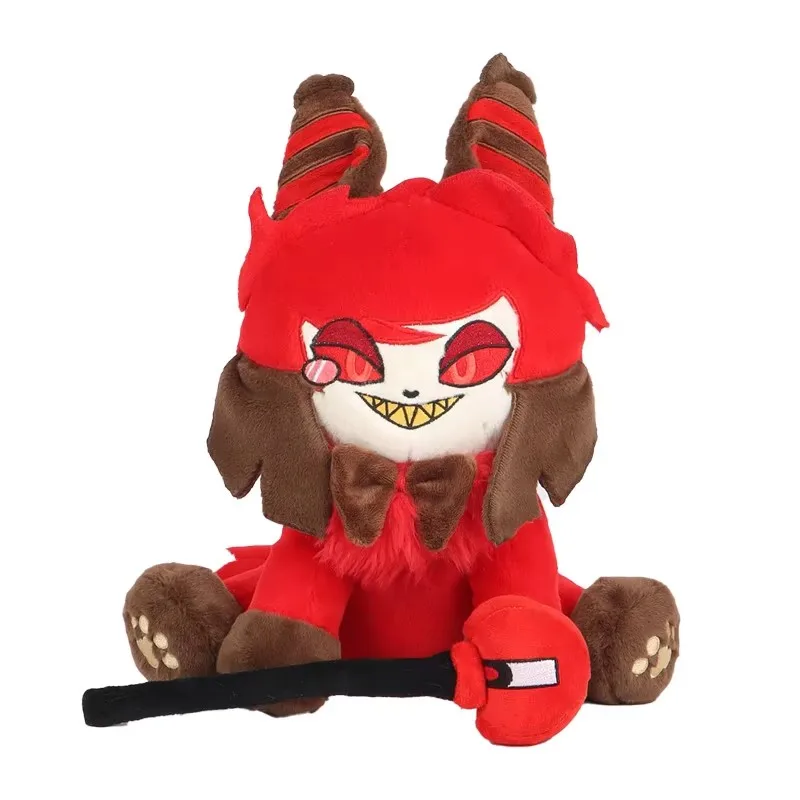 Hot Cat Plush Toy Funny Angel Dust Alastor TV Fans Collecting Gift Cute Cotton Stuffed Plush Doll Kids for Birthday Present - Image 2
