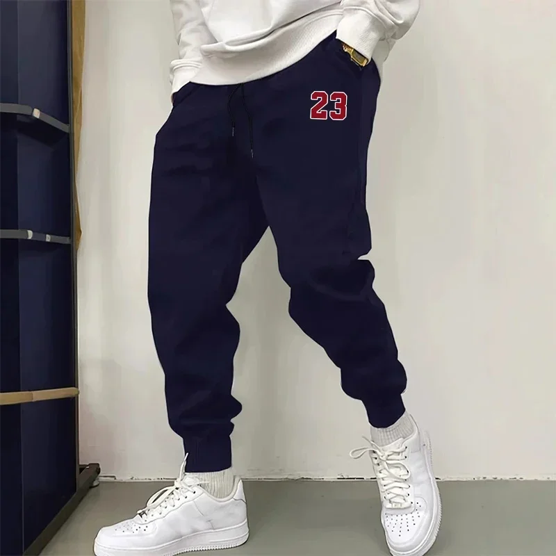 Hot Sale Male Sweatpants High Quality Fall/Winter Daily Casual Fashion Jogger Pants Gym Fitness Sporty Trousers Men's Clothes - Image 3