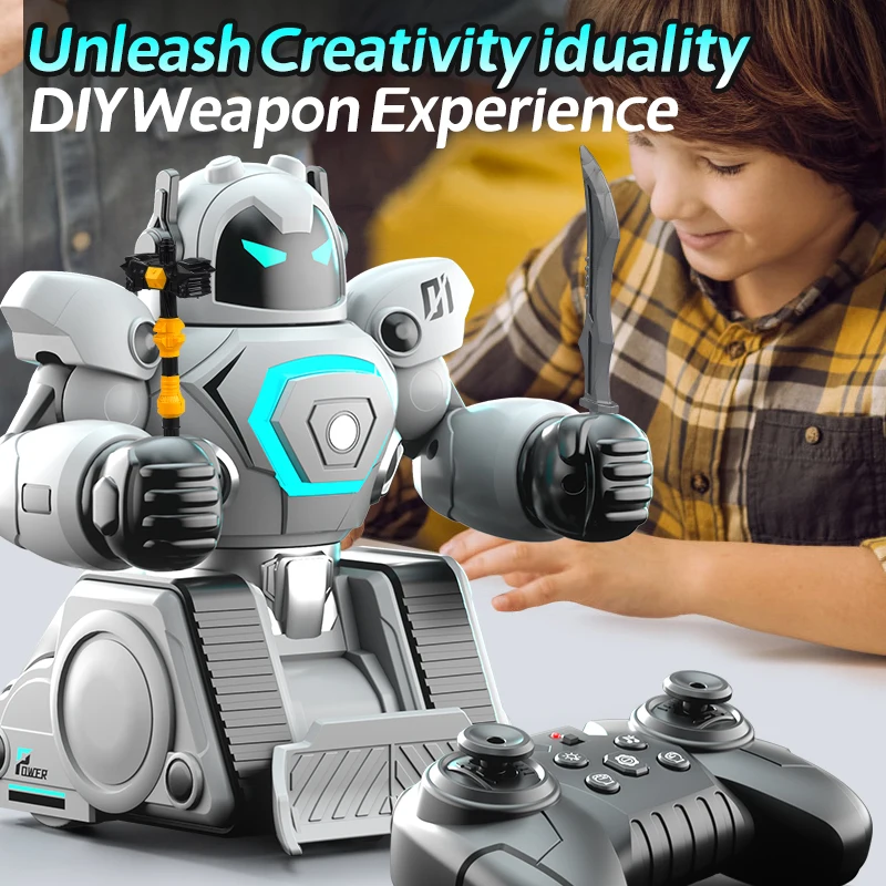 JJRC R30 RC Robot 2Pcs for Battle Football Remote Control Robot Parent-child Interactive RC Battle Robot Toy Gift for Kids - Image 6