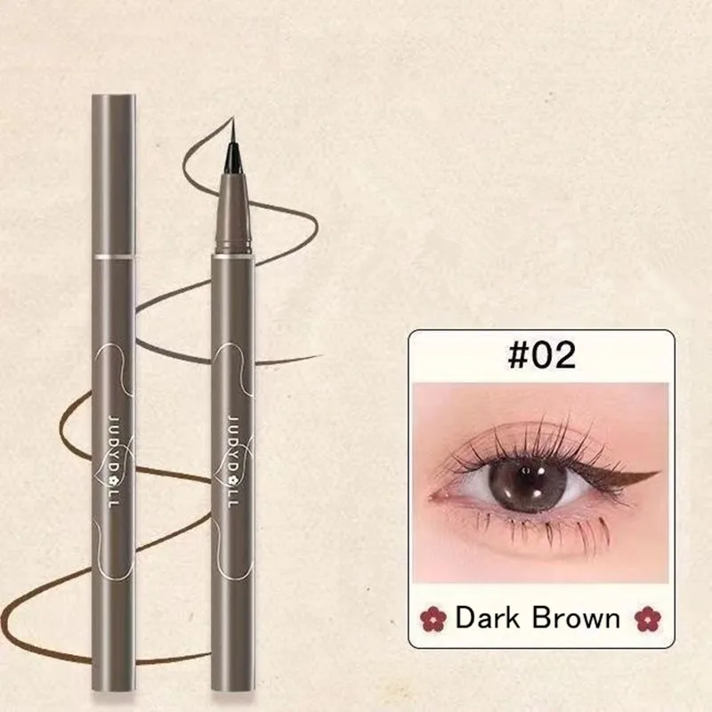 Judydoll Ultra-fine Liquid Eyeliner Pen Matte Lying Silkworm Eye Lash Pencil Fast Dry Smooth Lasting Eye Shadow Stick Makeup - Image 2
