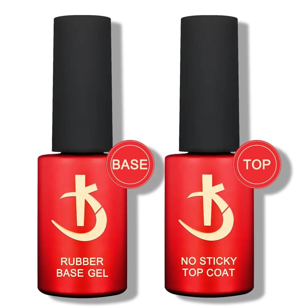 KODI JYJ Nail Base Coat Gel Polish Semipermanent Base Rubber UV LED Gellac Super Bright No Wipe Top Manicure 7ml New Arrived Lak