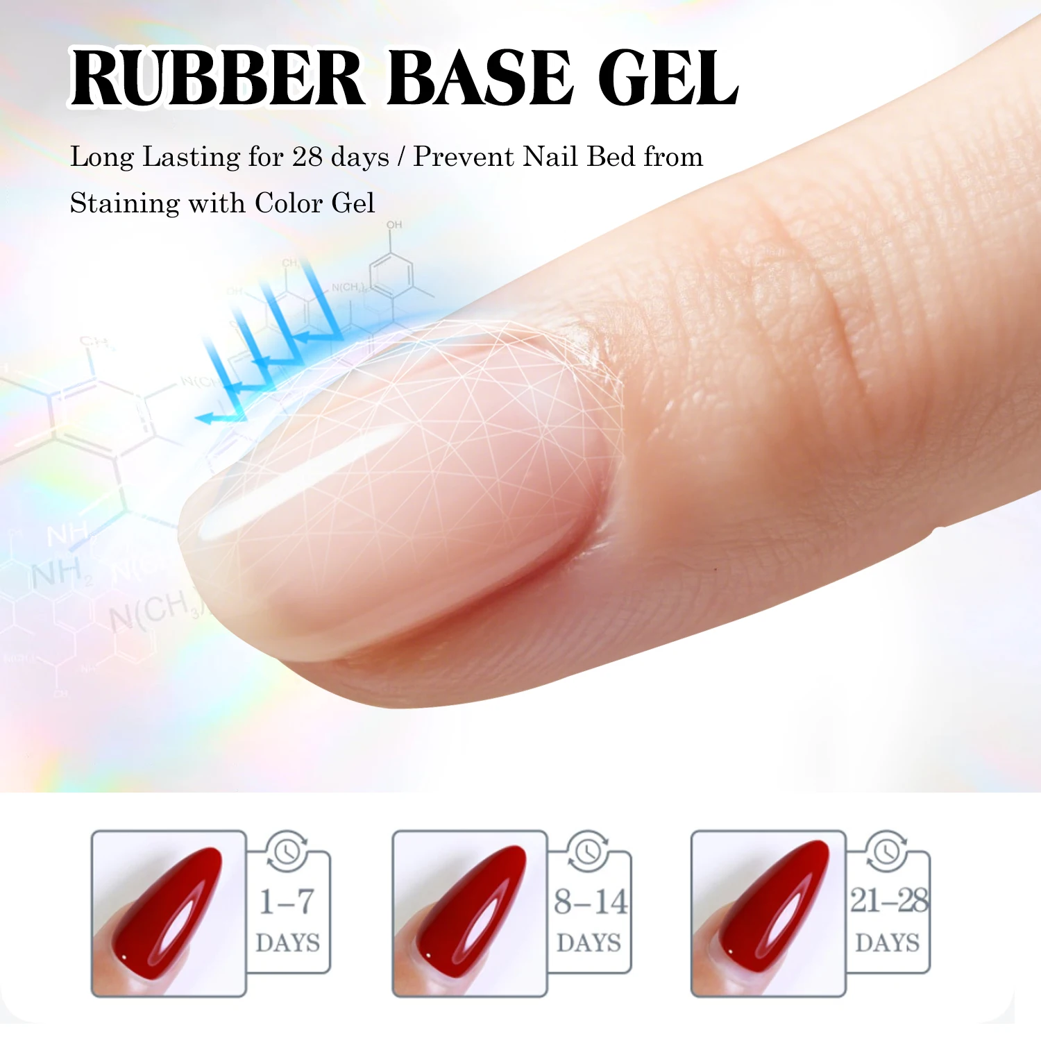 KODI JYJ Tpo Hema Free Rubber Base Gel Polish 12ml No Wipe Top High Gloss Long-Lasting Gellac New Formula Nail Base and Top Coat - Image 3