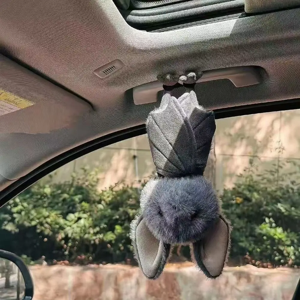 Kartoon 22cm Bat Plush Toy Soft Stuffed Cartoon Bat Plushies Grey Funny Design Bat Pig Doll Halloween Decoration - Image 4