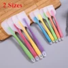 Kitchen Utensils Kitchens Heat Pastry Mini Resistant Baking Bar. Spatula Accessories Bakeware Translucent Cream Silicone Tools