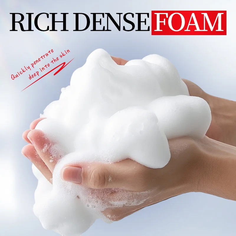 Kojic Acid Whitening Cleansing Soap, Facial And Body Soap Containing Niacinamide And Hyaluronic Acid, With A Foaming Net. - Image 4