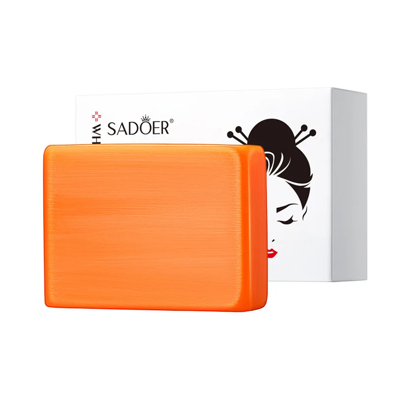 Kojic Acid Whitening Cleansing Soap, Facial And Body Soap Containing Niacinamide And Hyaluronic Acid, With A Foaming Net. - Image 6