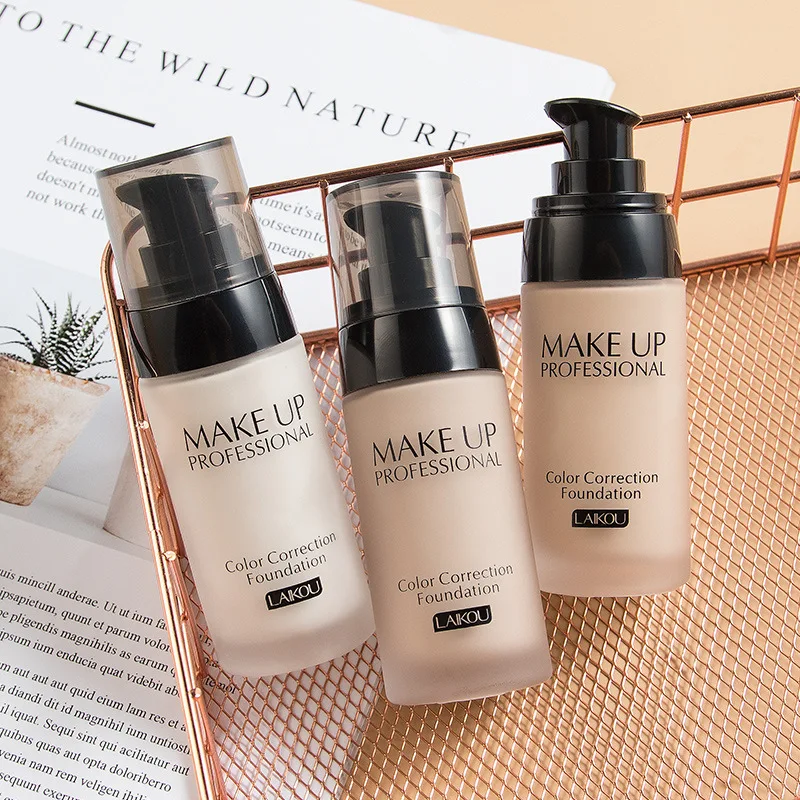 LAIKOU Makeup Base Face Liquid Foundation BB Cream Concealer Moisturizer Oil-control Whitening Waterproof Maquiagem Makeup 40g - Image 2