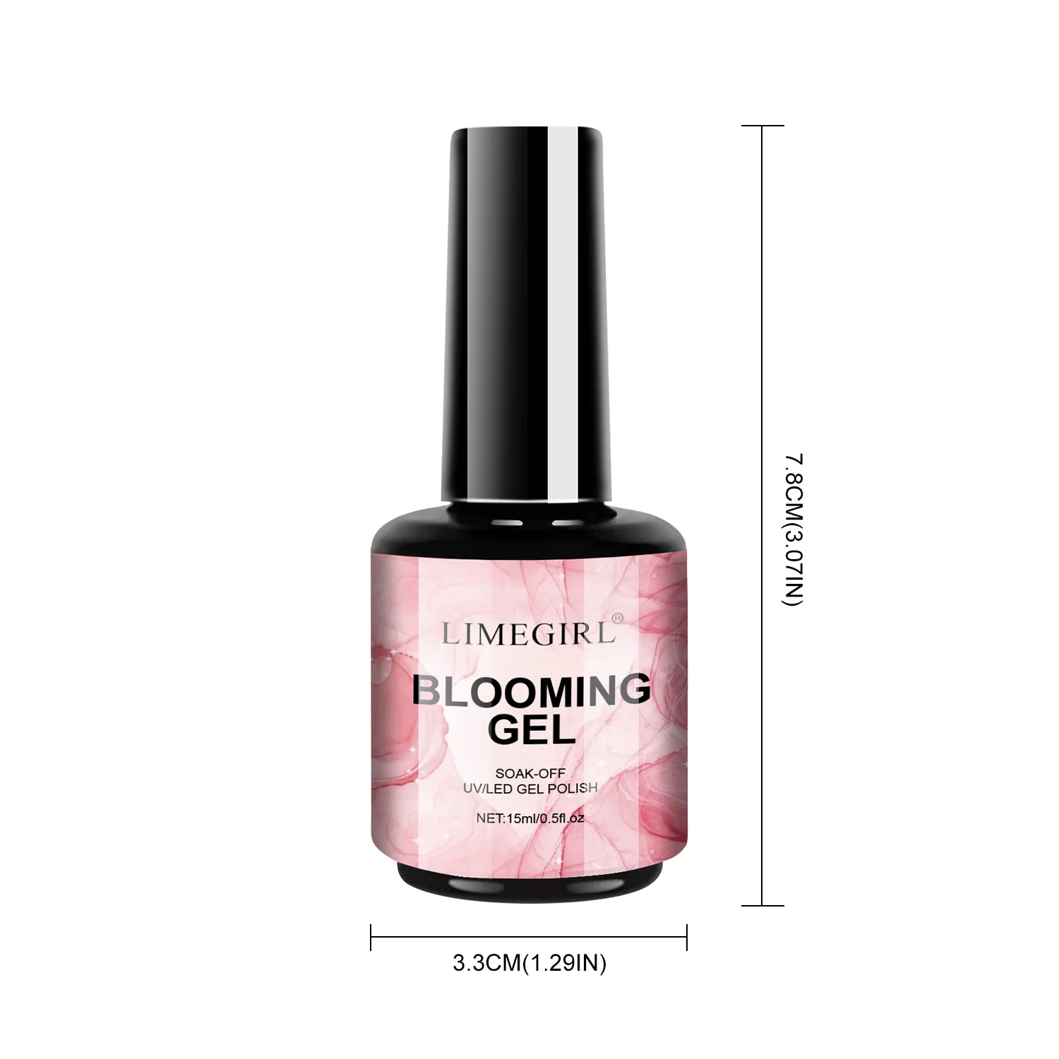 LIMEGIRL 15ML Nail Blooming Gel UV Soak Spread Marble Blossom Spreading Effect Functional Nail Art Clear Blooming Gel Polish - Image 6