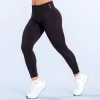 LOGO New Arrival Seamless Yoga Leggings Stretch Soft Fitness Gym Running Sports Pants Butt Lifting Activewear Trousers