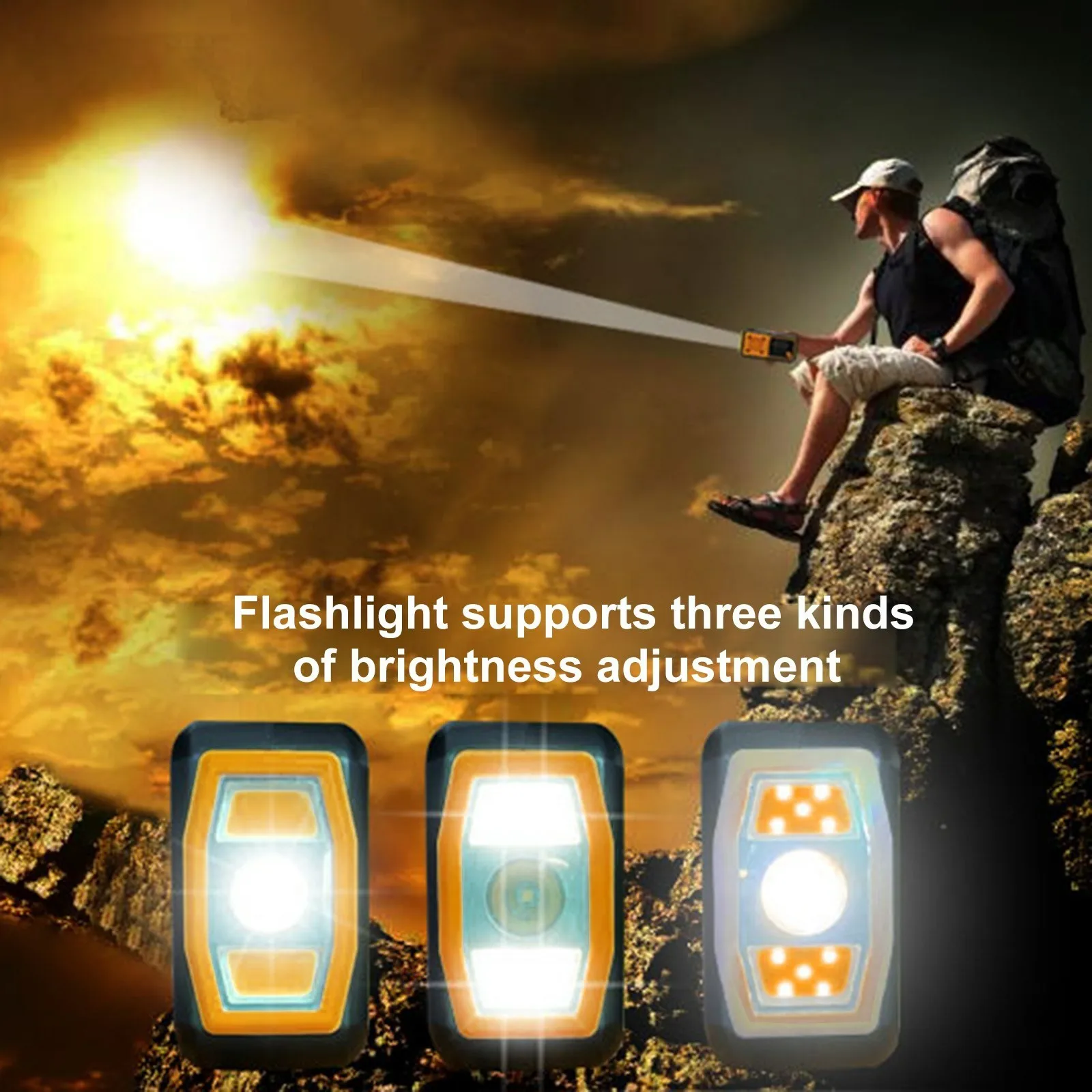 LOTOTG Portable Emergency Solar Power Radio Hand Crank Charging AM/FM Weather Radio Led Reading Flashlight Bank Phone Charger - Image 4