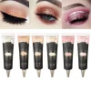 Long-Lasting Matte Eyeshadow Primer: Waterproof, Full-Coverage Eye Makeup Base in Medium Cream Form