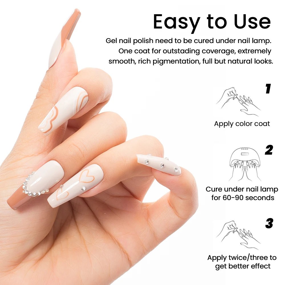 MAYCHAO 12ml Gel Nail Polish Set Professional Salon Nail Art Gels Varnish UV LED Semi Permanent Nail Lacquer Nail Supplies - Image 6