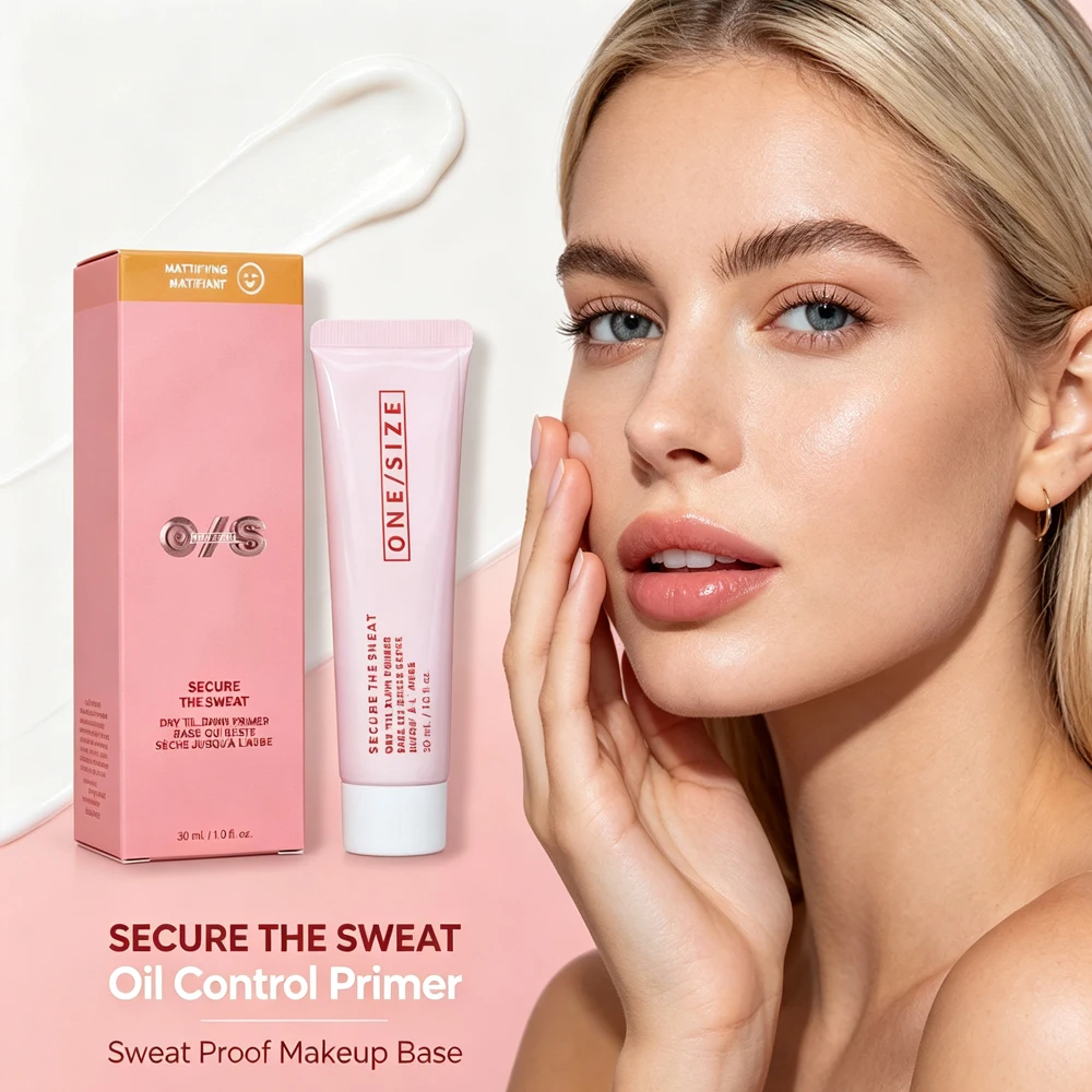 Mattifying Face Primer, Long Lasting Oil‑Control Sweat‑Proof Makeup Base Shrink Pores for Oily Skin 30ml - Image 3