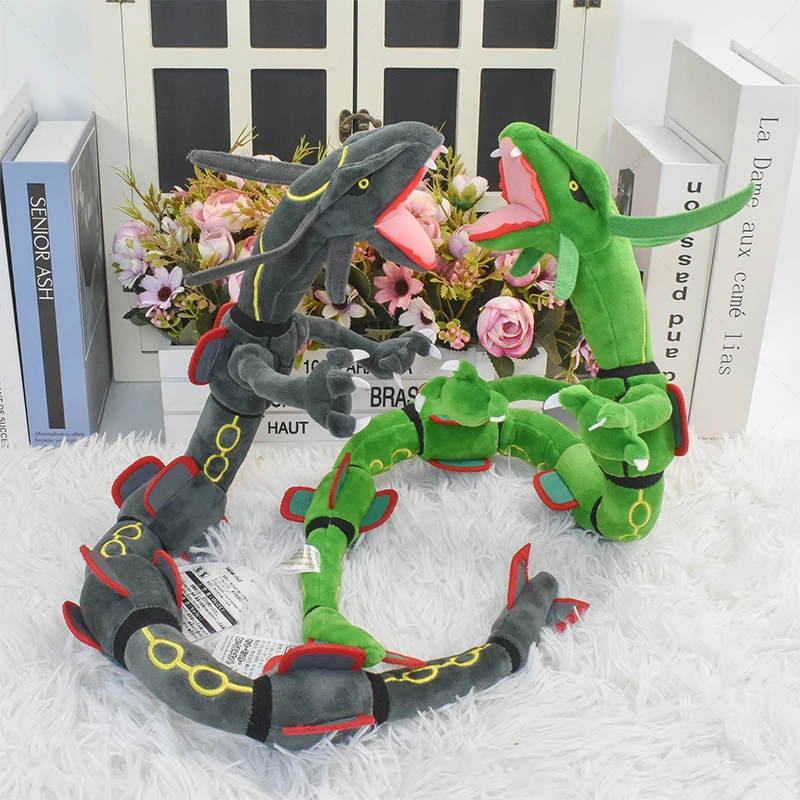Mega Rayquaza Plush Toy Pokemon Shiny Dragonair Rayquaza Gyarados Peluche Anime Cartoon Stuffed Doll Halloween Xmas Gifts - Image 5