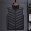 Men Autumn And Winter High Quality Heated Vest Zones Electric Heated Jackets Men Graphene Heat Coat USB Heating Padded Jacket