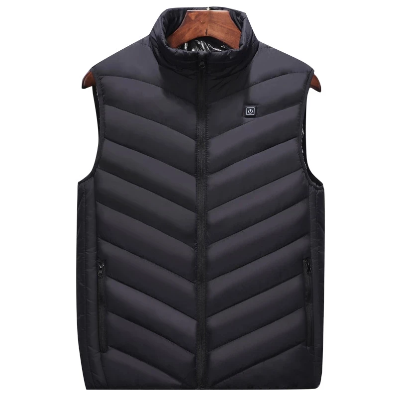 Men Autumn And Winter High Quality Heated Vest Zones Electric Heated Jackets Men Graphene Heat Coat USB Heating Padded Jacket - Image 3