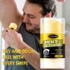 Men Sandalwood Deodorant Stick Anti Sweating Keep Drying Lasting Fragrance Remove Armpit Odor Underarm Refresh Sticks 1/2/4set