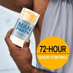 Men's Deodorant Stick Glycerin & Mint Lasting Body Underarm Odor Eliminator Fresh Scent Anti-perspirant For Men 72h Protection