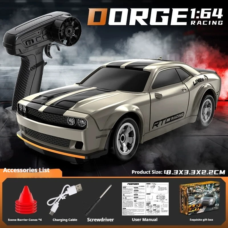 Mini 1:64 4WD RC Drift Car 15KM/H High Speed RC Off-Road Racing Vehicle Desktop Pocket Car Toys RC Racing Boys Gifts - Image 6