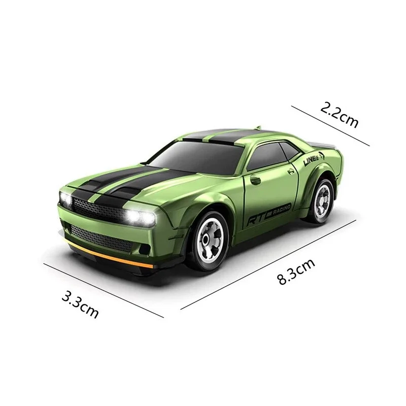 Mini 1:64 4WD RC Drift Car 15KM/H High Speed RC Off-Road Racing Vehicle Desktop Pocket Car Toys RC Racing Boys Gifts - Image 5