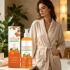 Moisturising Persimmon Body Wash Eliminating Body Odor Smooth Soft Deep Nourishing Refreshing Deodorizing Exfoliating Shower Gel