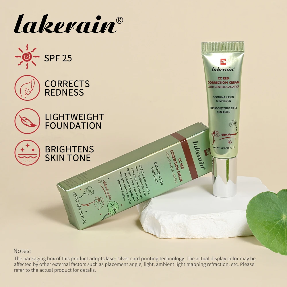 Moisturizing CC Brighten Correction Cream Waterproof Anti-sweat Makeup Before Concealer Lasting Women Makeup erborian Cosmetics - Image 6