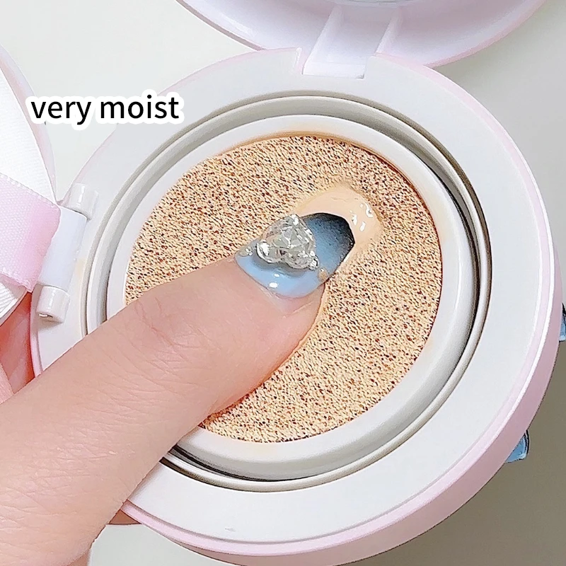 Moisturizing Concealer Air Cushion Natural Makeup Holding Water Resistant Cream Skin Foundation - Image 5