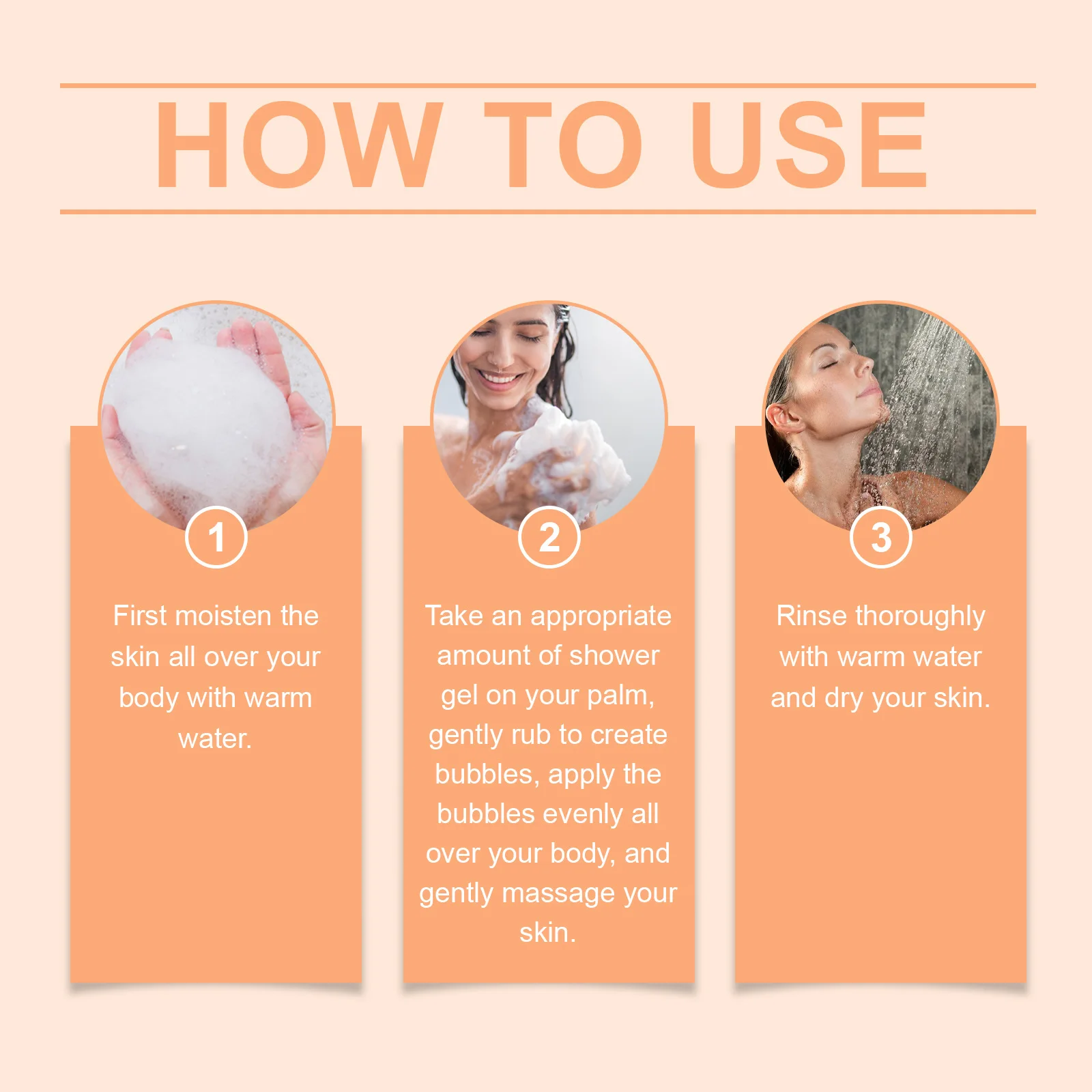 Moisturizing Shower Gel Brightening Refreshing Oil Control Glow Improve Dryness Delicate Smoothing Whitening Cleansing Body Wash - Image 6