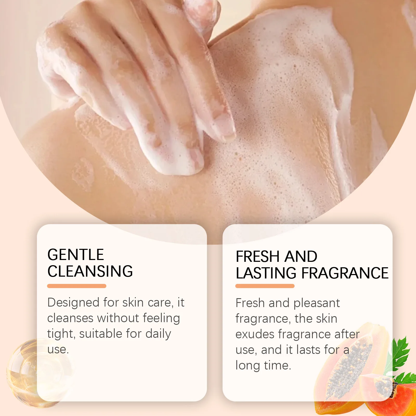 Moisturizing Shower Gel Brightening Refreshing Oil Control Glow Improve Dryness Delicate Smoothing Whitening Cleansing Body Wash - Image 2