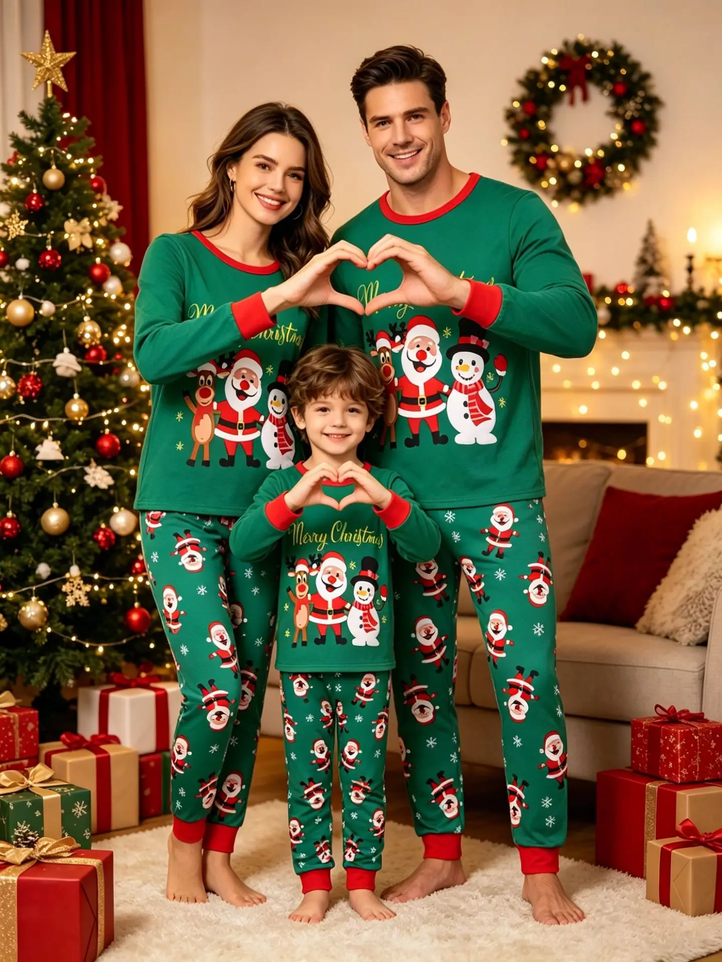 Mother Daughter Matching Clothes Mom Matching Look Pajamas Christmas Family Outfit Set Familiar Familia Familia Clothing Sibling - Image 2