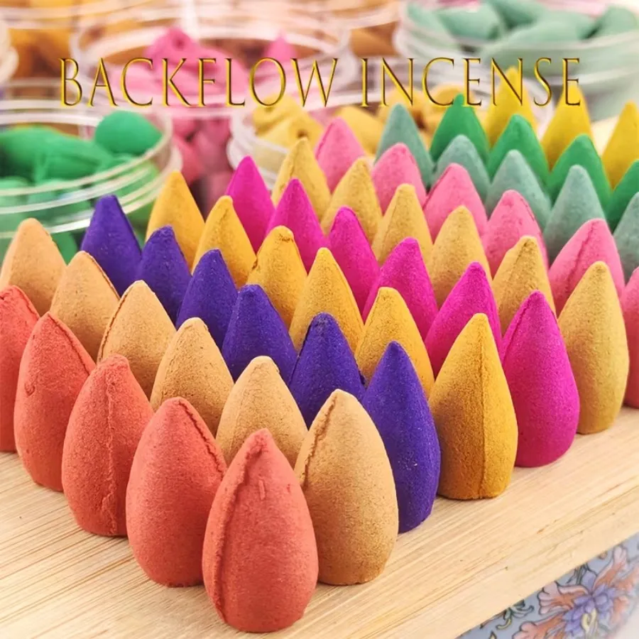 Multi flavor mixed reflux fragrance cone, suitable for home use, long-lasting aroma, fresh air, holiday gift - Image 3