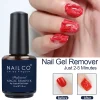 NAILCO 15ml Magic Fast Nail Gel Polish Remover Clean UV Soak Off Semi Permanent Varnish Nail Art Removal Tools Manicure Product
