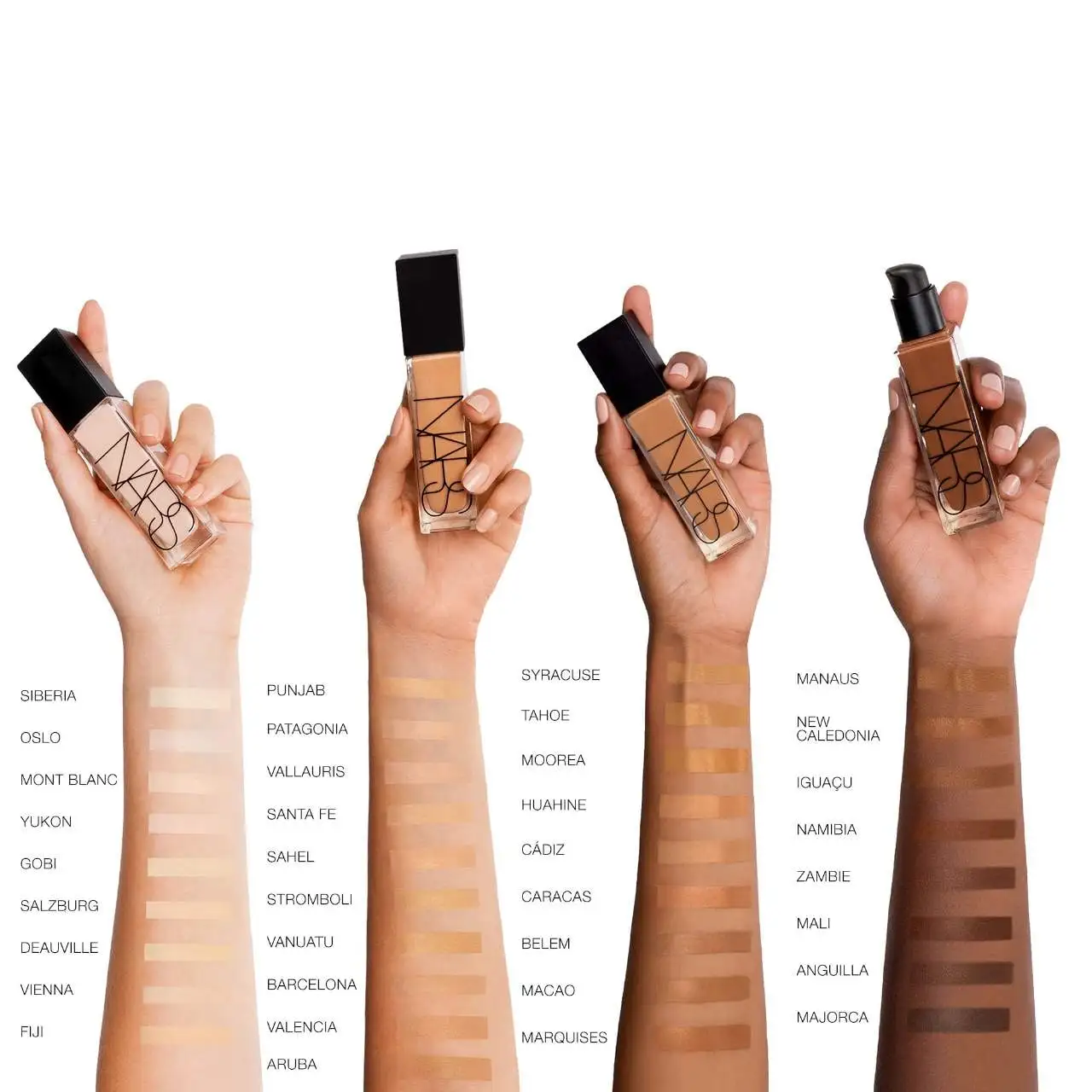 NARS Foundation Make-Up Control Oil Skin Soft Mist Concealer Natural Fit Liquid Radiant Longwear Full Coverage Foundation - Image 2