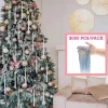 NEW 5000 Strands Icicles Iridescent Tinsel Foil Fringe Garland For Christmas Xmas Tree Decorations Party Supplies Holiday Decor