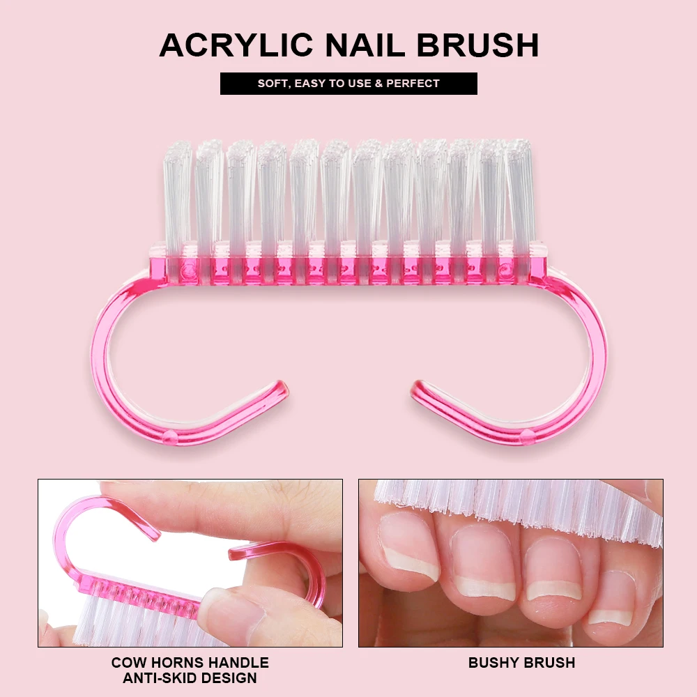 Nail Acrylic Powder and Liquid Monomer Nails Art Decoration For Manicure Set Kit Crystal Nail Glitter 3D Nail Tips Carving Tools - Image 2