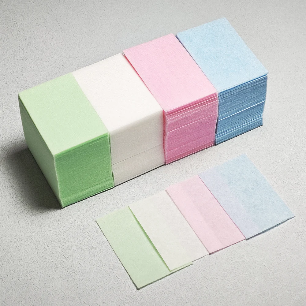 Nail Polish Remover Lint Free Nail Art Removal Wipes Cotton Pad Gel Nail Polish Eyelash Glue Cleaning Wipes Nails Accessories - Image 2