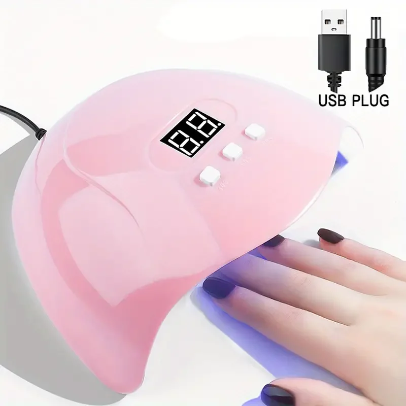 Nail Set Nail Extension Gel Nail Polish Set Acrylic Kit Polyethylene Nail Gel Set with UV LED Nail Lamp Gel Kit Nail Tool Set - Image 3