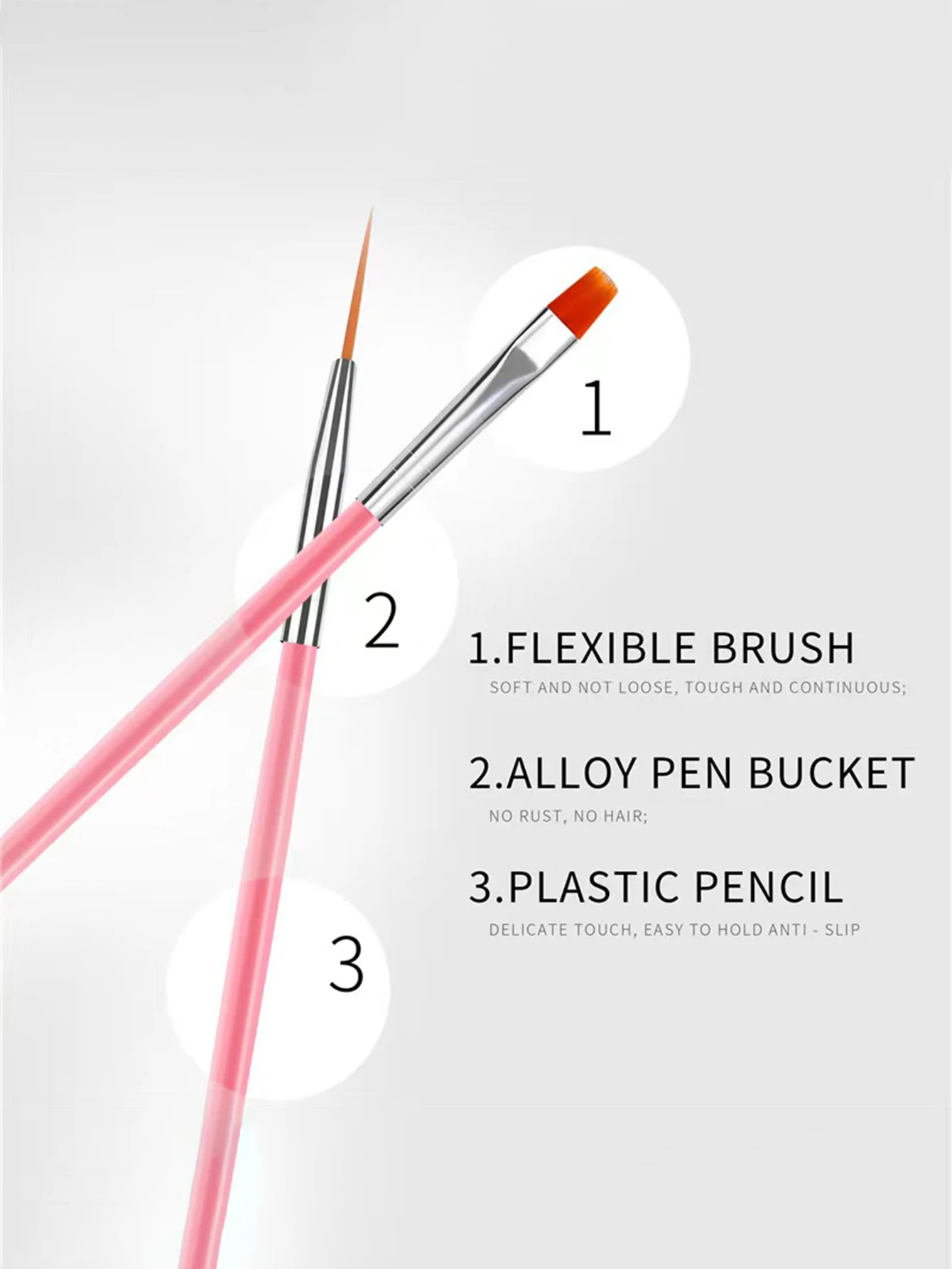 Nail Set Nail Extension Gel Nail Polish Set Acrylic Kit Polyethylene Nail Gel Set with UV LED Nail Lamp Gel Kit Nail Tool Set - Image 5
