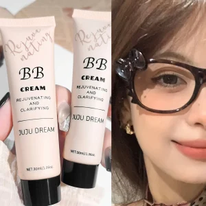 Natural Concealer BB Cream, moisturizing and nourishing, Korean natural translucent primer, long-lasting for all skin types
