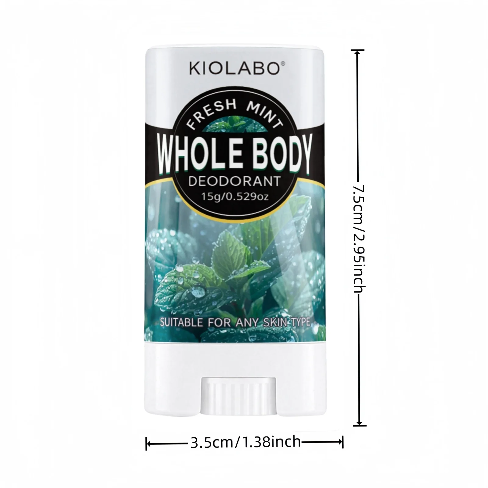 Natural Deodorant Cream, Aluminum Free, 72H Odor Control, Non-Greasy, Odor Protection, Gentle & Invisible for All Skin - Image 4