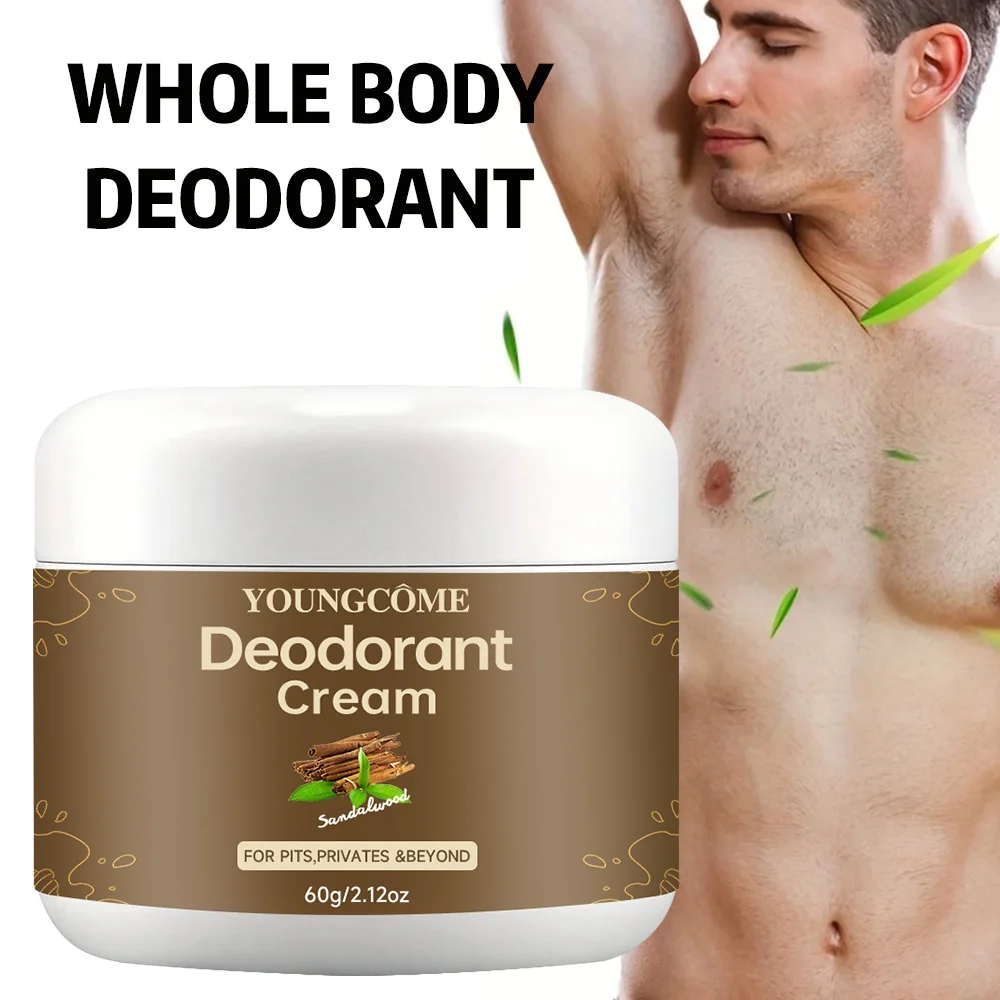 Natural Deodorant Cream Women's, 72 Hour Odor Control - Aluminum Free, Baking Soda Free, Skin Safe Body Deodorant Care Cream - Image 6
