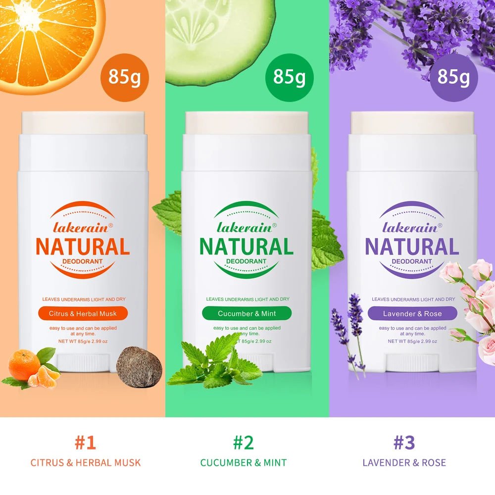 Natural Deodorant Long-lasting Fragrance Eliminate Odors Natural Plant Components Smells Fresh Fragrant Deodorant For Men Women - Image 6