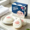Natural Goat Milk Niacinamide Facial Soap 100g Brightening Cleansing Moisturizing Not Tight Cute Sheep Pattern Solid Hand Soap