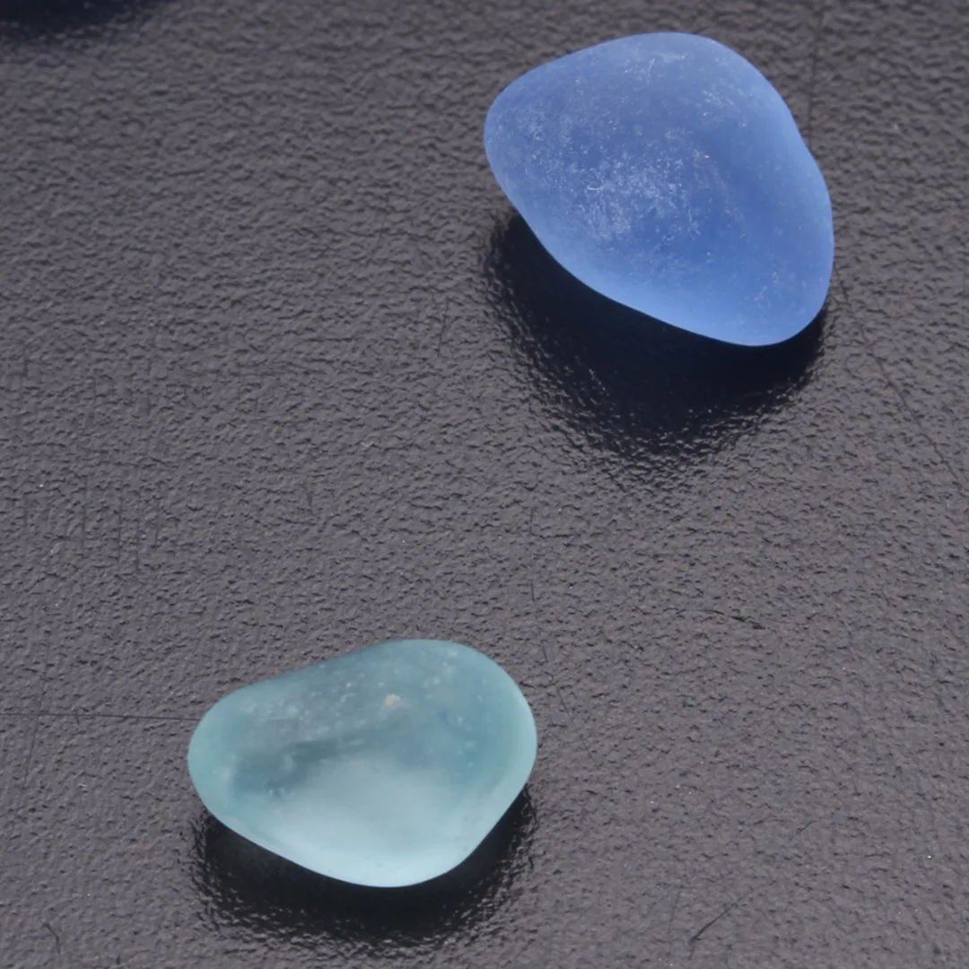 New 20pcs Sea Beach Glass Beads Mixed Color Jewelry Vase Aquarium Decoration 10-16mm - Image 3