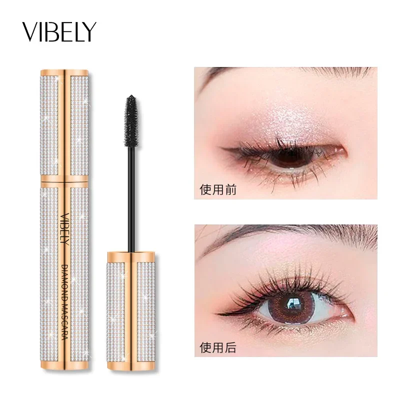 New 4D Silk Fiber Lash Mascara Waterproof VIBELY 3d Mascara For Eyelash Extension Black Thick Lengthening Eye Lashes Cosmetics - Image 3