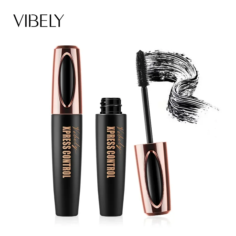 New 4D Silk Fiber Lash Mascara Waterproof VIBELY 3d Mascara For Eyelash Extension Black Thick Lengthening Eye Lashes Cosmetics - Image 6