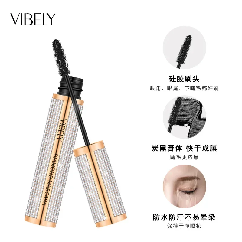 New 4D Silk Fiber Lash Mascara Waterproof VIBELY 3d Mascara For Eyelash Extension Black Thick Lengthening Eye Lashes Cosmetics - Image 4