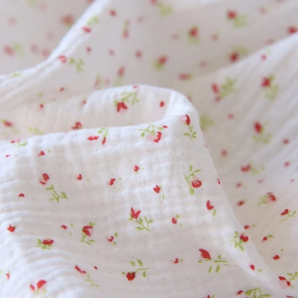 New Soft Floral Print Nightgown Casual Elegant Sleeping Skirt Comfortable Women's Nightgown Home Wear - Image 5