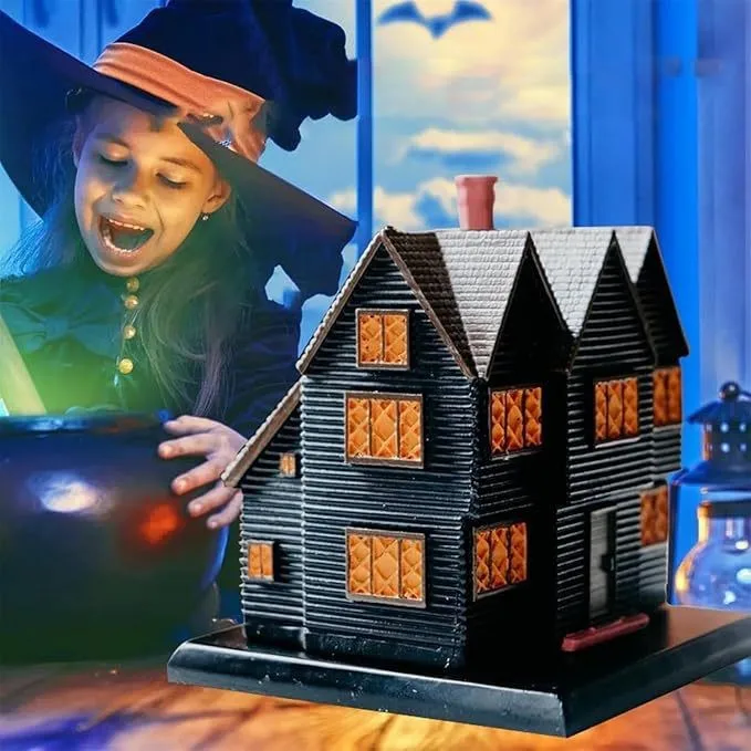 New recommended witch house Halloween Christmas decoration house incense burner ornament - Image 2