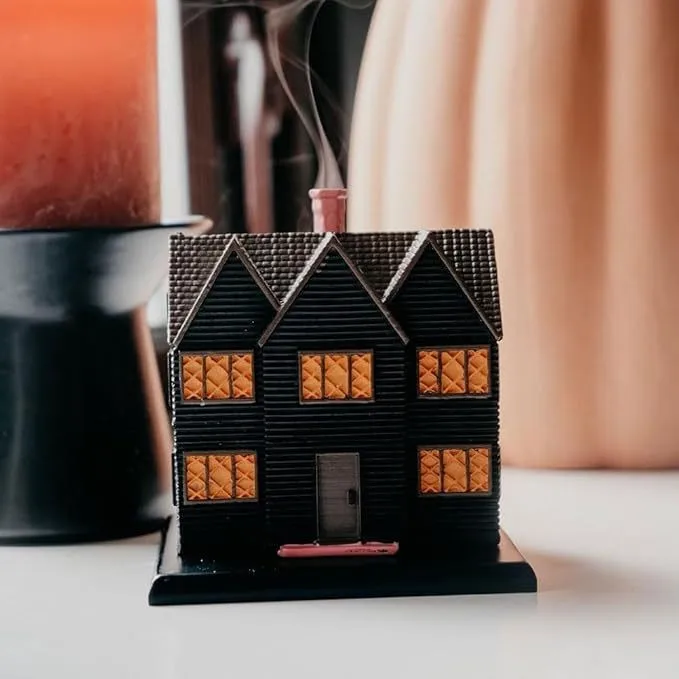 New recommended witch house Halloween Christmas decoration house incense burner ornament - Image 4